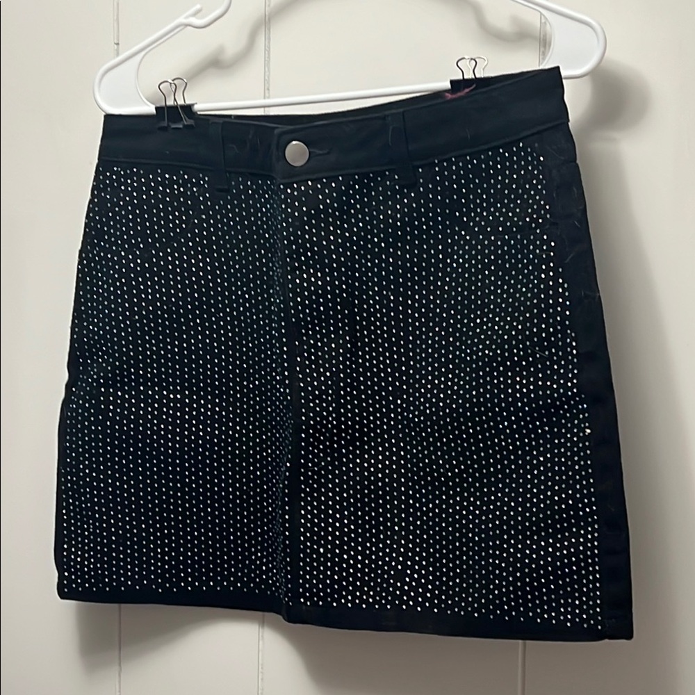 Forever 21 Black gem Women's Skirt mini large